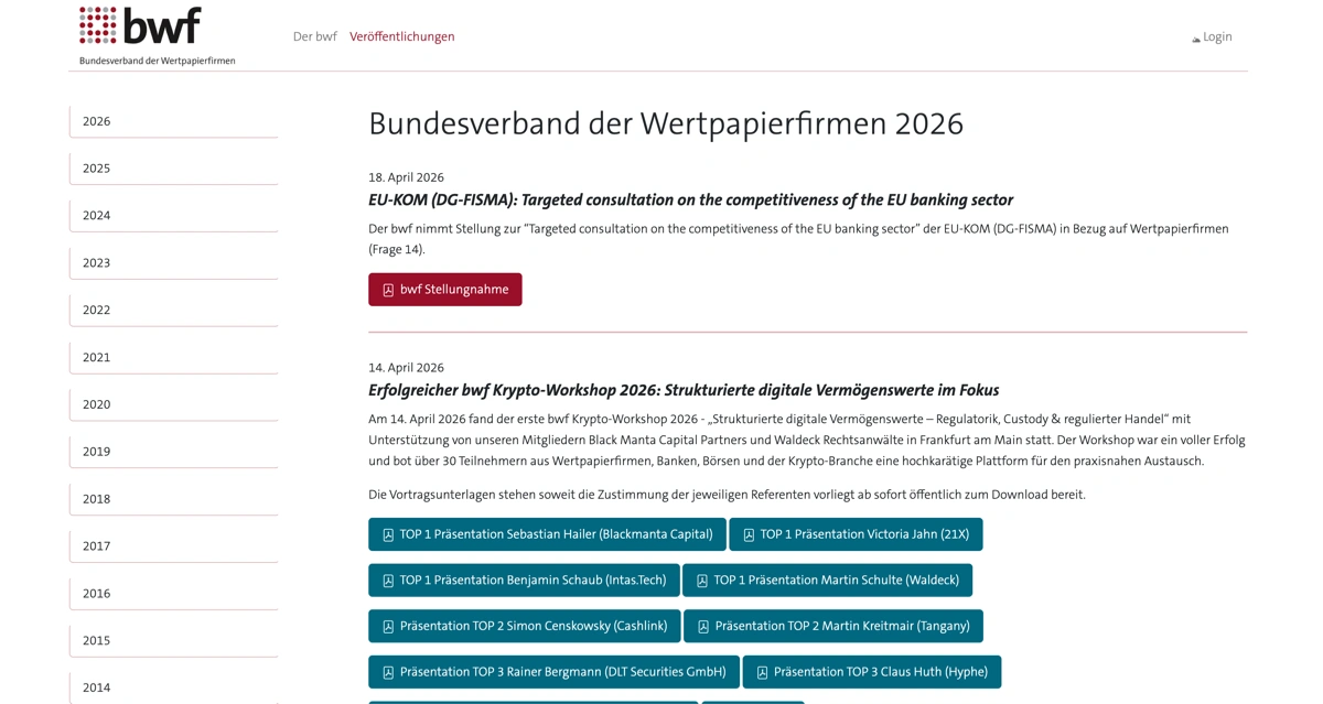 Screenshot: Bundesverband der Wertpapierfirmen – wertpapierfirmen.org